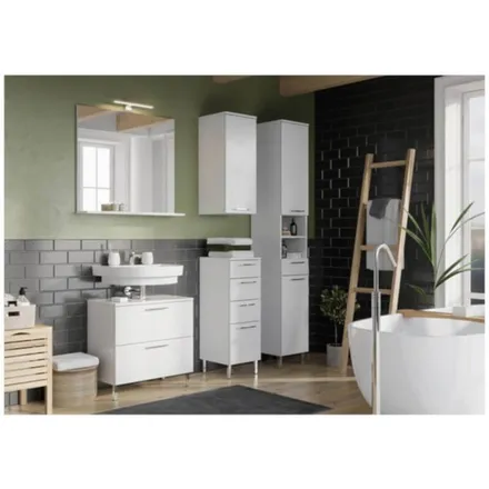 Vannitoakapp Arvada kõrge valge