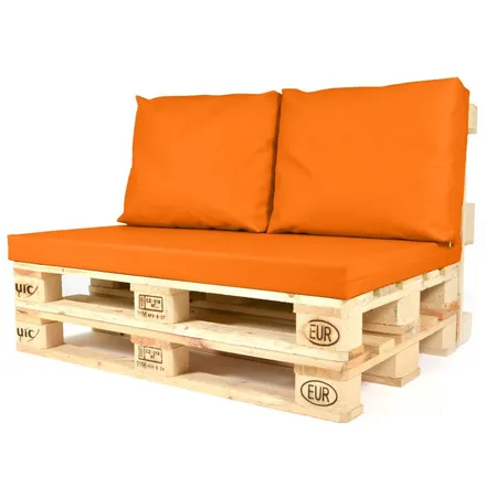 Euroaluse seljatoepadjad Original 50x60 oranž 2tk