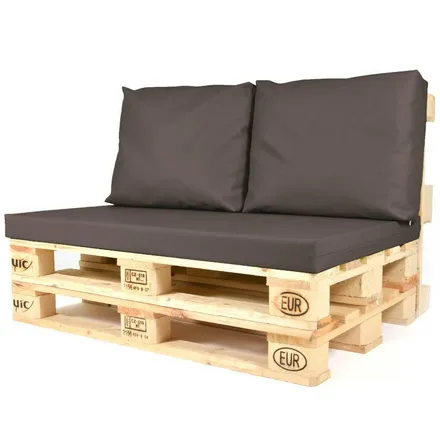 Euroaluse seljatoepadjad Original 50x60 tumepruun 2tk