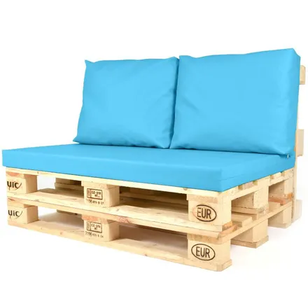 Euroaluse seljatoepadjad Original 50x60 türkiissinine 2tk