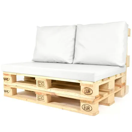 Euroaluse seljatoepadjad Original 50x60 valge 2tk