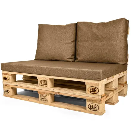 Euroaluse seljatoepadjad Style 50x60 kuldpruun 2tk