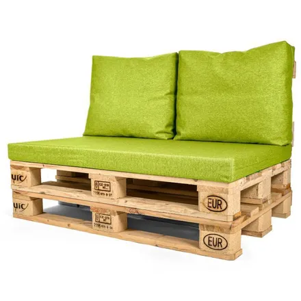 Euroaluse seljatoepadjad Style 50x60 laimiroheline 2tk