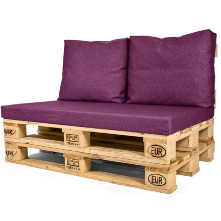 Euroaluse seljatoepadjad Style lilla 50x60 2tk