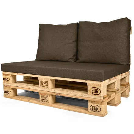 Euroaluse seljatoepadjad Style 50x60 sokolaadipruun 2tk