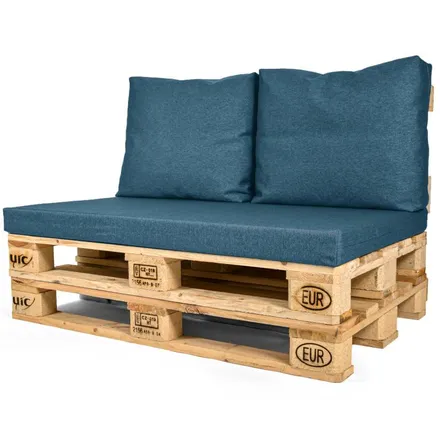 Euroaluse seljatoepadjad Style 50x60 tumesinine 2tk