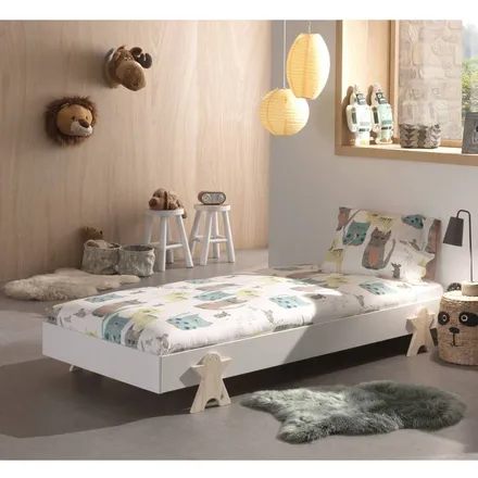 Moodulvoodi Modulo 90x200 valge smiley