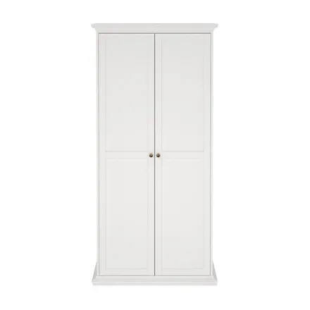 Riidekapp Paris 2u valge