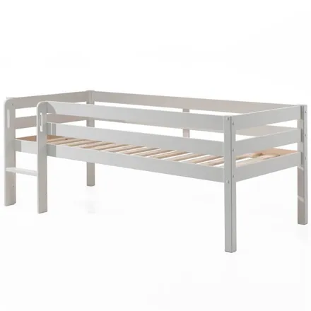 Voodi redeliga Pino 90x200 valge
