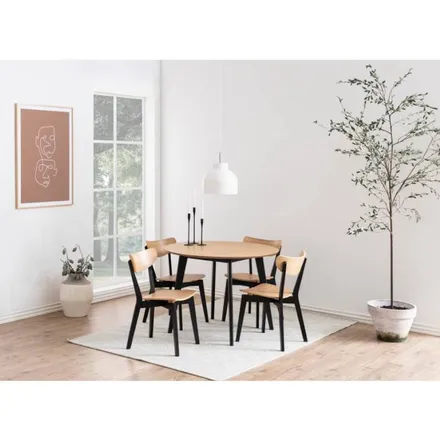 Söögilaud Rogby D105 must/tamm
