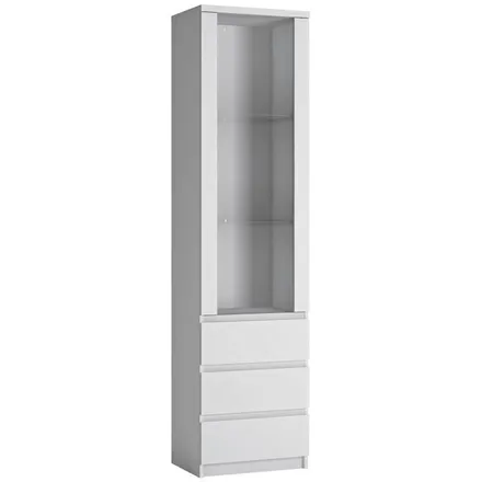 Vitriinkapp Fribo valge