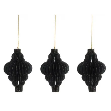 Jõulukaunistused D10 3tk must