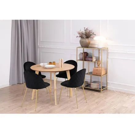 Tool Luise must/kuldne