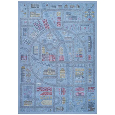 Vaip Ülejõe smartWeave® 100x160 sinine/roheline