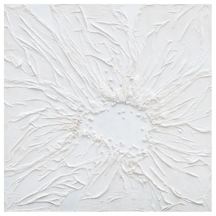 Õlimaal Flower Waves 100x100