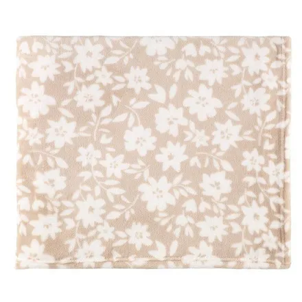 Pleed Bloom 127x152 valge/beež