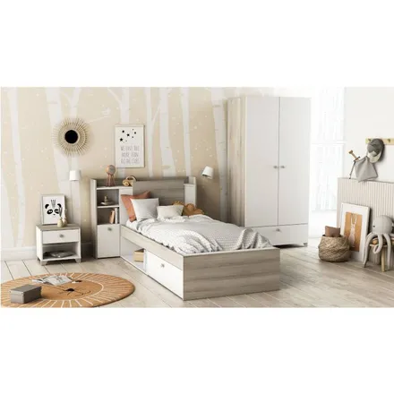 Voodi Life 90x190/200 kronberg/valge