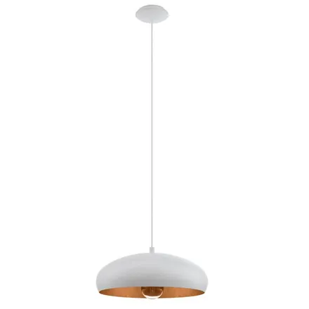 Laelamp Mogano I valge/kuldne