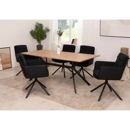 Pöörlev tool Logan antratsiit/must