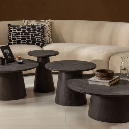 WOOOD diivanilaud Maan D100 tumepruun