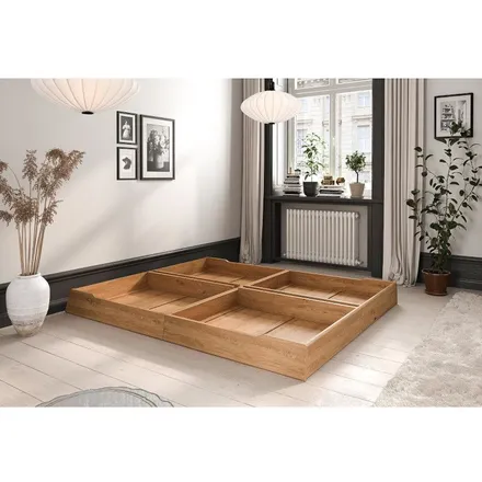 Voodialused sahtlid 4 tk Rhett-Tw 140 õlitatud tamm