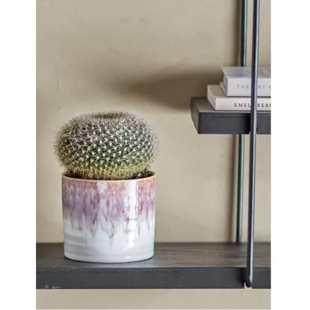 Bloomingville Lillepott Aia H8 valge/roosa