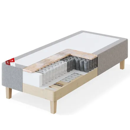 Sleepwell Red Pocket kušett 80x200 jäik