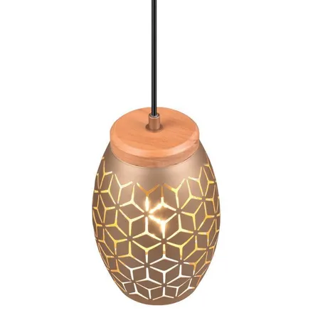 Laelamp Bidar 1 kohvipruun