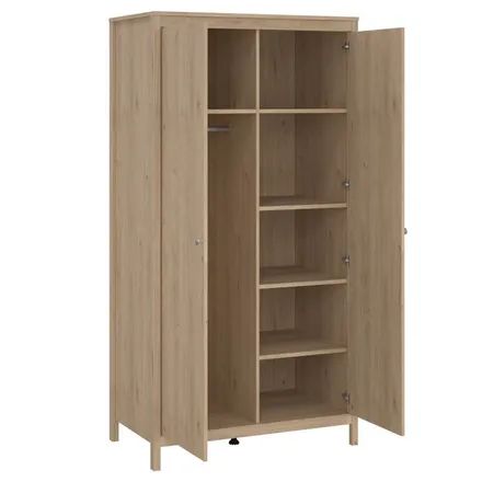 Riidekapp Madrid 2u hickory