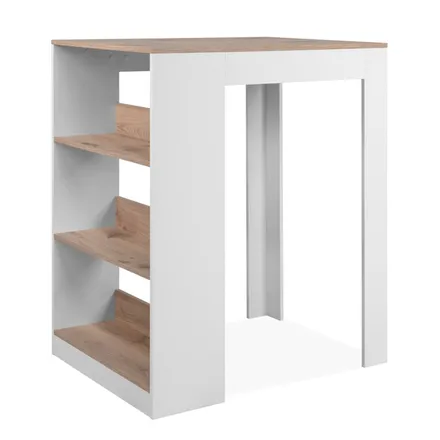 Baarilaud Tampa 92x67 viking tamm/valge