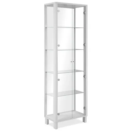Vitriinkapp Albi 2u valge