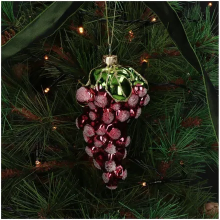 Jõuluehe Grapes punane