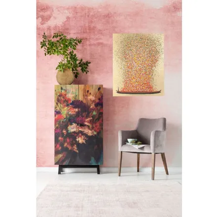 Seinapilt canvas Flower Boat 80x100