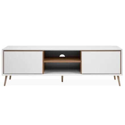 Tv-alus Arona 2u valge/artisan tamm