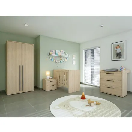 Muudetav beebivoodi Tessa 60x120/90x200 liivatamm