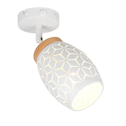 Seinalamp Bidar valge