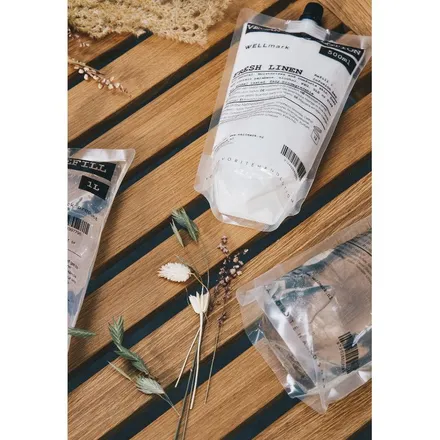 WELLmark kätekreemi täide 500ml Fresh Linen