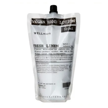 WELLmark kätekreemi täide 500ml Fresh Linen