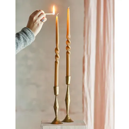 Küünlad Twist 2tk pruun