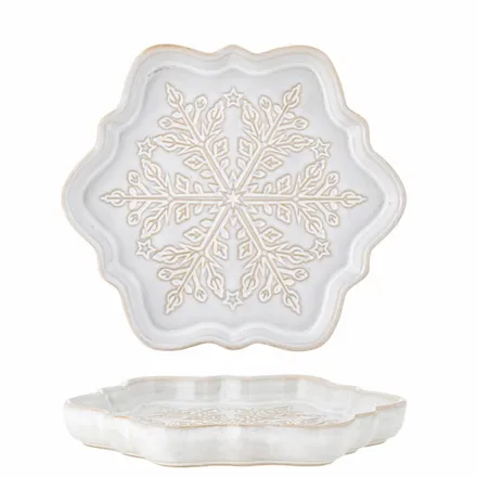 Bloomingville alus Winter valge