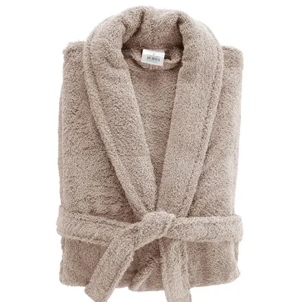 Hommikumantel Terry taupe