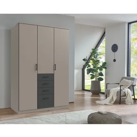 Riidekapp Cottbus 3u4s sahara/grafiit