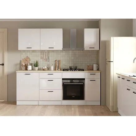 Seinakapp Bianco 1u valge kõrgläige