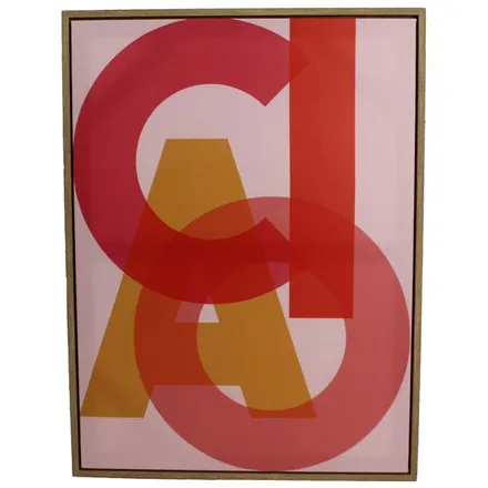 Seinapilt Ciao 60x80 punane