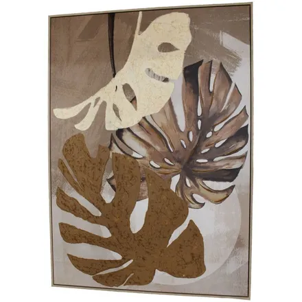 Seinapilt Monstera 100x140 pruun