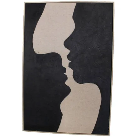 Seinapilt Two of Us 80x120 must/beež