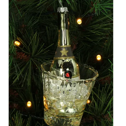 Jõuluehe Champagne Cooler hõbedane