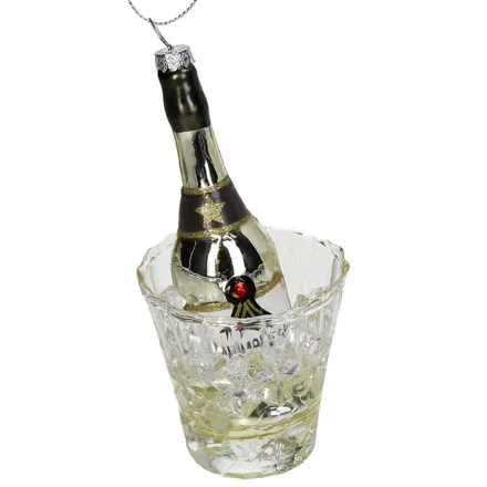 Jõuluehe Champagne Cooler hõbedane