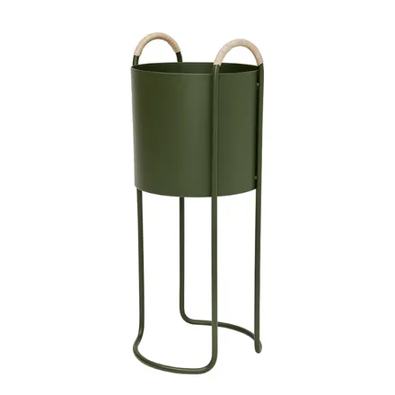 OYOY lille/ümbrispott Maki H55 oliiv