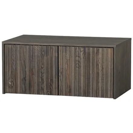 WOOOD pink/kapp Gravure 2s tumepruun